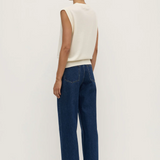 Relaxed Cashmere Vest - Cream