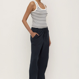 Rooney Poplin Pant - True Navy