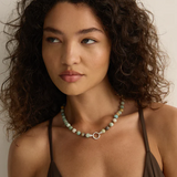 Eve Necklace - Amazonite/Silver