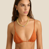 Eve Necklace - Lemon Agate/Silver