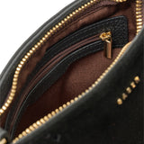 Coco Mini Bag - Black Suede + Fringe