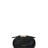 Tarin Airpod Pouch - Black Croc