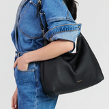 Miki Shoulder Bag - Black Luxe