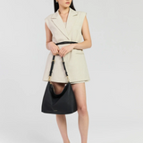 Miki Shoulder Bag - Black Luxe