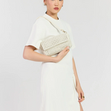 Milla Shoulder Bag - Quartz Fine Braid