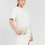 Milla Shoulder Bag - Quartz Fine Braid