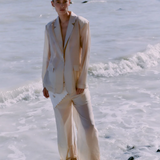 Lusana Blazer - Soft Beige