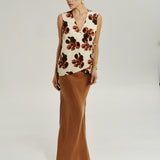 Heidi Maxi Skirt - Toffee