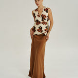 Wrap Vest - Butter Fleur