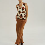 Heidi Maxi Skirt - Toffee