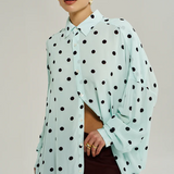 Dotty LS Shirt - Pinot Dot