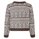 Saxo Knit Cardigan - Dark Mocha
