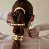 Anita Hair Tie - Gold