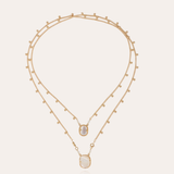 Ovo Scapulaire Mother of Pearl Necklace