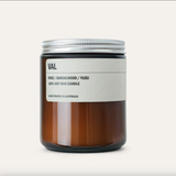 250g Amber Jar Soy Candle -  VAL