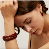 Ecume Bracelet Acetate - Red