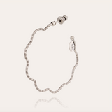 Florette Hoop Earrings - Small - Silver