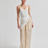 Lusana Pant - Soft Beige