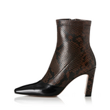 Selena Ankle Boot - Chock Snake
