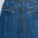 Shea Denim Skirt - Indigo