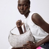 Sienna Mini Shoulder Bag- Pumice