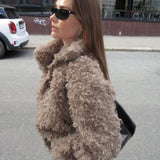 Curlie Jacket - Beige
