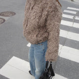 Curlie Jacket - Beige