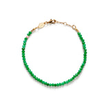 Tan Line Bracelet - Jade Green