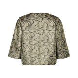 Trine Short Jacket - Silver