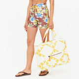 Etoile Quilted Tote Bag - Golden Sand