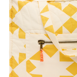 Etoile Quilted Tote Bag - Golden Sand