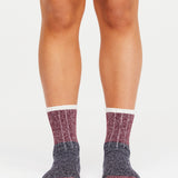Block Crew Sock - Navy