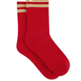 Curio Crew Sock - Cherry