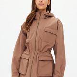 Freddie Fleece Lined Anorak - Mocha