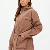 Freddie Fleece Lined Anorak - Mocha