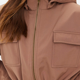 Freddie Fleece Lined Anorak - Mocha