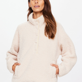 Harlow Fleece Pullover - Natural