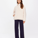 Harlow Fleece Pullover - Natural