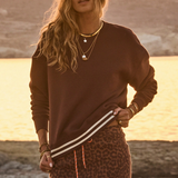 Toluca Lisel Crew Neck Sweater - Cocoa