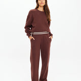 Toluca Lisel Crew Neck Sweater - Cocoa