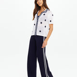 Piazza Koa Knit Shirt - White