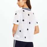 Piazza Koa Knit Shirt - White