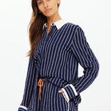 Belize Bobbi Collared Shirt - Stripe