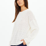Chennai Yelena Knitted Top - Cream