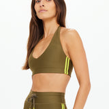 Oxford Ulla Halter Bra - Olive