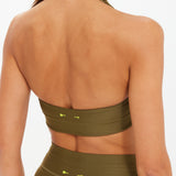 Oxford Ulla Halter Bra - Olive