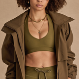 Oxford Ulla Halter Bra - Olive