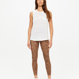 Knitted Logo Tara Tank - Natural