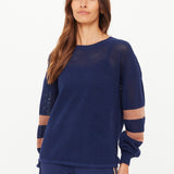 Fenway Sebastian Knit Crew - Navy