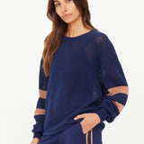 Fenway Sebastian Knit Crew - Navy